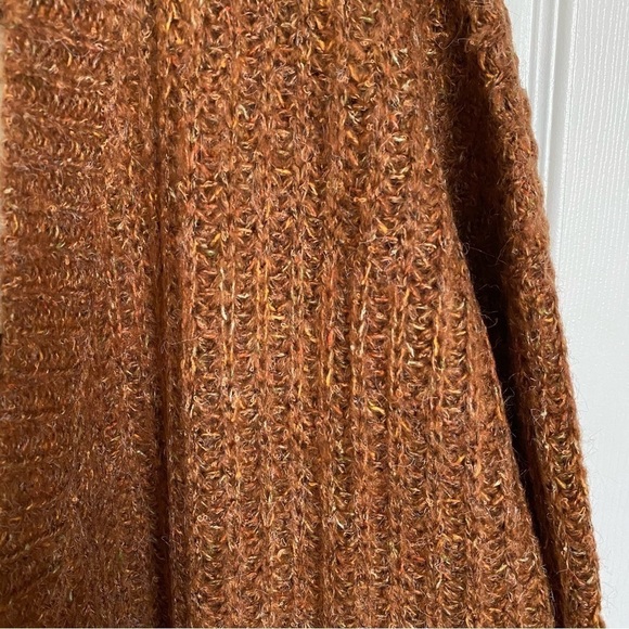 Mystree cabin knit Cardigan oversized sweater fall rustic color front pocket M - Picture 8 of 12